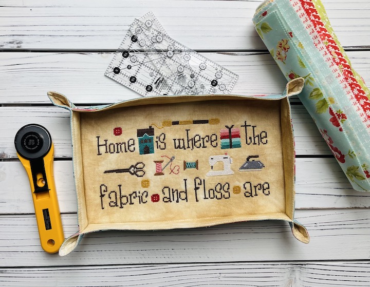 Home is Where the Fabric and Floss Are - Click Image to Close